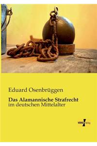 Alamannische Strafrecht