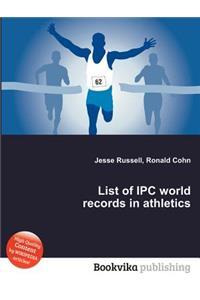 List of Ipc World Records in Athletics