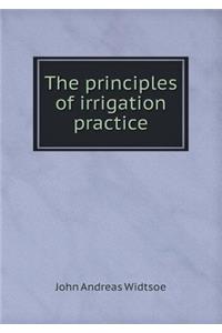 The Principles of Irrigation Practice