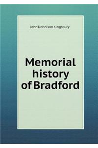 Memorial History of Bradford
