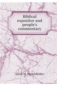 Biblical Expositor and People's Commentary