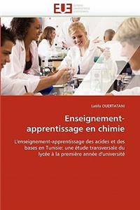 Enseignement-apprentissage en chimie