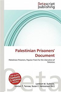 Palestinian Prisoners' Document