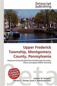 Upper Frederick Township, Montgomery County, Pennsylvania