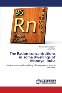 Radon concentrations in some dwellings of Mandya, India