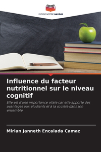 Influence du facteur nutritionnel sur le niveau cognitif