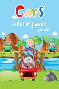 Cars Coloring Book for Kids