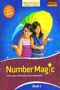 Ratna Sagar Number Magic Mathematics Class 1 (Edition 2022)