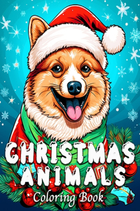 Christmas Animals Coloring Book