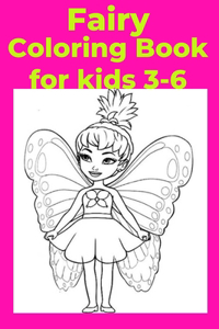 Fairy Coloring Book for kids 3-6
