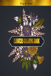 Flowers Colorng Book