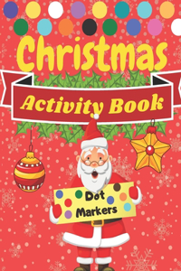 Christmas Dot Markers Activity Book