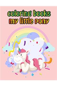 Coloring Books My Little Pony