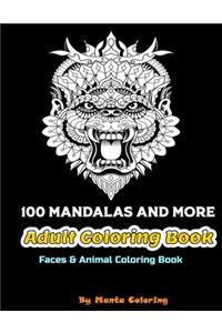 100 Mandalas And More Adut Coloring Book