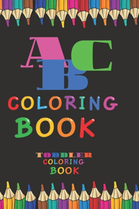 ABC Coloring Book - Toddler Coloring Book