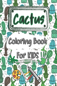 Cactus Coloring Book for Kids