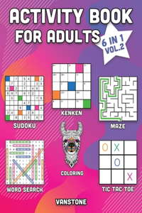 Activity Book for Adults