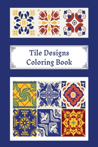 Tile Designs Coloring Book