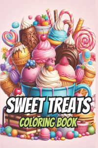 Sweet Treats Coloring Book