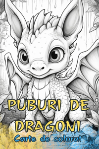 PUBURI DE DRAGONI Carte de colorat