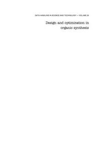 Design and Optimization in Organic Synthesis
