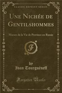 Une Nichée de Gentilshommes