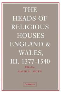 The Heads of Religious Houses 3 Volume Hardback Set