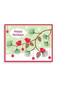 Little Red Birds Holiday Cards