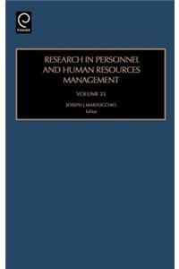 Research in Personnel and Human Resources Management