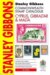 Cyprus Gibraltar Malta Stamp Catalogue 2015