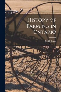 History of Farming in Ontario