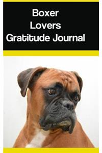 Boxer Lovers Gratitude Journal