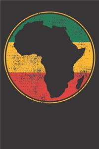 Africa Retro Gift Notebook