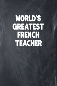 World's Greatest French Teacher