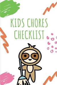 Kids Chores Checklist