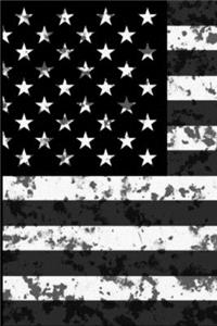 American Flag Notebook