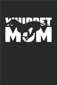 Whippet Journal - Whippet Notebook 'Whippet Mom' - Gift for Dog Lovers