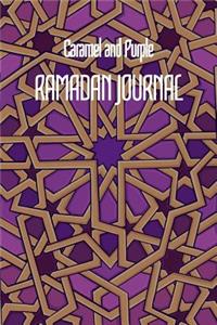 Caramel and Purple RAMADAN JOURNAL