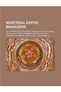 Montreal Expos Managers