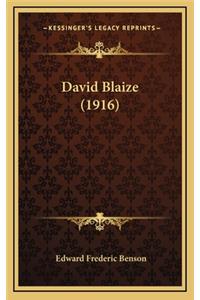 David Blaize (1916)