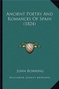 Ancient Poetry And Romances Of Spain (1824)