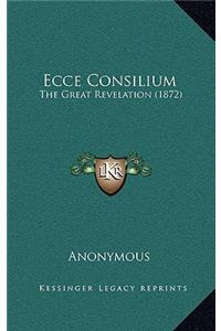 Ecce Consilium