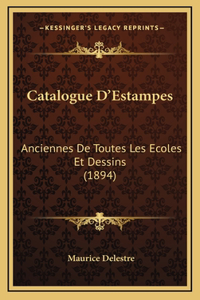 Catalogue D'Estampes