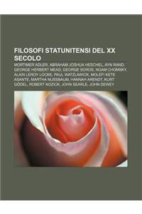 Filosofi Statunitensi del XX Secolo