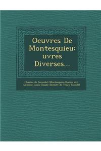 Oeuvres De Montesquieu