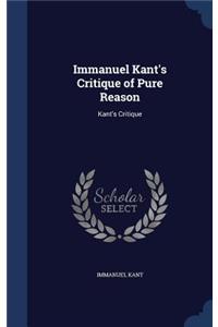 Immanuel Kant's Critique of Pure Reason