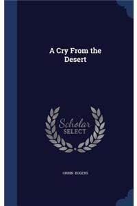 A Cry From the Desert