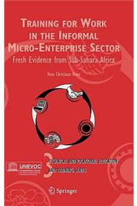 Training for Work in the Informal Micro-Enterprise Sector
