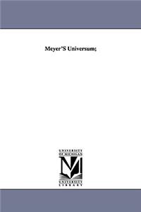 Meyer'S Universum;
