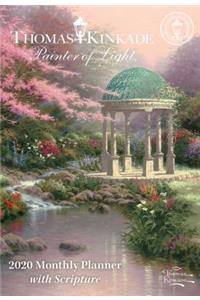 Thomas Kinkade Painter of Light with Scripture 2020 Monthly Pocket Planner Calen